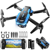 RELIDOL drone with 1080p camera folds compactly for portable aerial shots
