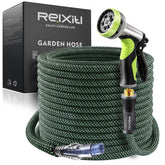 Relxitl Garden Hose 50FT full product shot highlighting lightweight ease for day-long tasks