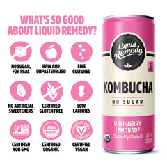 Remedy Liquid Remedy can in fridge signals convenient ready-to-drink option