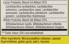 Renew Life delayed-release capsules emphasizing gut delivery
