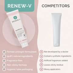 Label detail emphasizes paraben-free and fragrance-free formulation