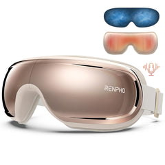 RENPHO Eyeris 3 Rosé eye massager with heat and cooling for relaxation