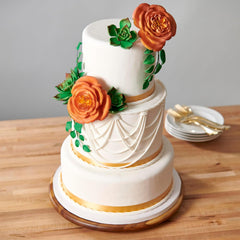 Renshaw fondant icing on cupcakes for crisp edges and decoration