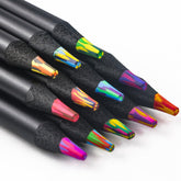 Rentuwa Rainbow Pencils 12-color set in gift box for vibrant color exploration.