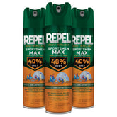 Repel Sportsmen Max 40% DEET aerosol can ready for outdoor protection