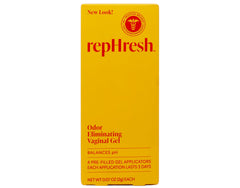 RepHresh Vaginal Gel applicator foil pack for easy, mess-free application
