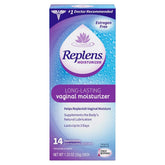 Replens moisturizer bottle pour shows long-lasting hydration for daily comfort.