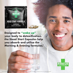 Rescue Detox bonus ice capsules illustrating added support during the cleanse.