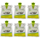 RESCUE! Outdoor hanging fly trap six-pack ready for outdoor fly control