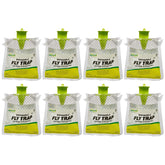 RESCUE! outdoor hanging fly trap package with eight traps for yard fly control.