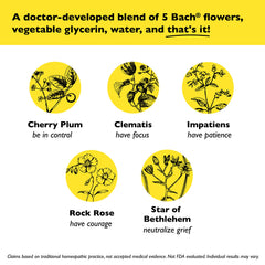 RESCUE Remedy vegan formula for mindful daily use.