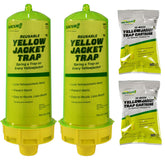 RESCUE! yellowjacket trap 2-pack for outdoor pest control.