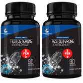 Research Labs test booster 180ct bottle front highlights lean muscle support and energy