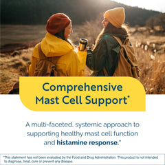HistaQuel capsules closeup highlighting vegetarian capsules for mast cell support