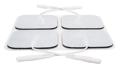 Reserv latex-free fabric-backed pads white backing for gentle skin contact