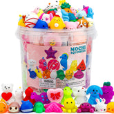 Resumplan Mochi Squishy Dog—soft, squeezable toy for Easter baskets.