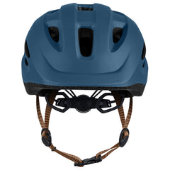 Retrospec Scout kids helmet featuring built-in visor shields bright sun.