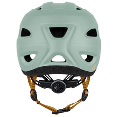 Retrospec Scout kids helmet built-in visor shielding eyes from sun glare