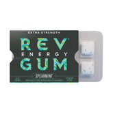 REV Gum Caffeine Energy Gum extras-strength pack boosts on-the-go alertness
