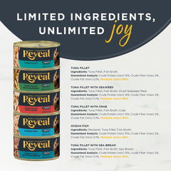 Reveal canned cat food in broth close-up showing hydrating, tasty serving.