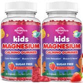 ReviNutra 2-pack gummies kids packaging shows strawberry flavor for daily routine