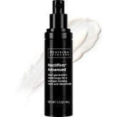 Revision Skincare Nectifirm Advanced neck cream jar closeup, firming support.