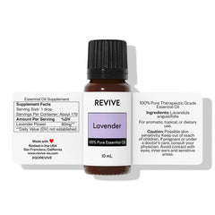 REVIVEEO Lavender Essential Oil in a diffuser creating a relaxing home ambiance