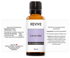 REVIVEEO Lavender Oil dropper for precise blends and applications