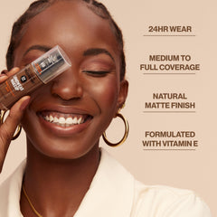Revlon ColorStay SPF 15 label highlighting sun protection for daily wear