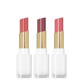 REVLON Glass Shine Balm Honey Shine swatch shows sheer glow and hydration