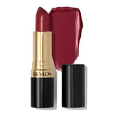 REVLON Super Lustrous Lipstick Raisin Rage swatches show bold color.