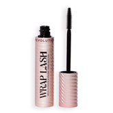 Revolution Beauty London Wrap Lash mascara bottle with luxe chrome finish