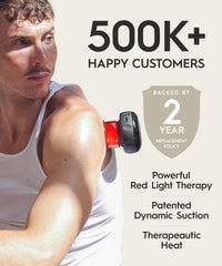 REVOMADIC REVO original cupping massager with dynamic suction for better circulation.