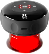 REVOMADIC REVO original 4-in-1 cupping massager front view for targeted tension relief.