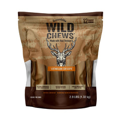 Rewardables Wild Chews venison recipe for dogs with real meat flavor