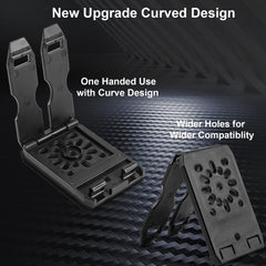 REXTECH Molle clip made of high-strength nylon for durable field use.