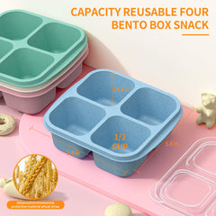 RGNEIN Wheat straw material bento promotes eco-friendly reuse