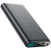 RGVOTA portable charger 38800mAh for long trips powers multiple devices on the go