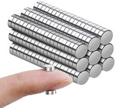 Rhinocats small strong magnets 8x2mm for secure lightweight holding on metal surfaces.