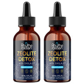RHYTHEROLIXIAN Zeolite Detox Drops bottle showing grape flavor for daily wellness