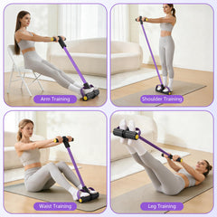 Riawit anti-snap design minimizes breakage during home exercise sessions.