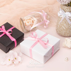 Ribbli ribbon used in party décor for cohesive color accents and easy setup.