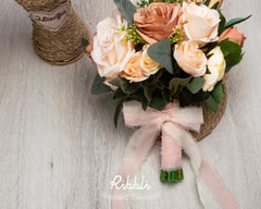 Ribbli chiffon ribbon accents wedding decor and DIY crafts with silky feel.