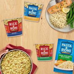 Rice-A-Roni Cups microwave-ready option for snacks or on-the-go meals