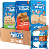 Rice Krispies Treats Original bar for quick, kid-friendly snack on the go.