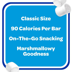 Rice Krispies Treats Original bars in hand illustrate easy, on-the-go snacking