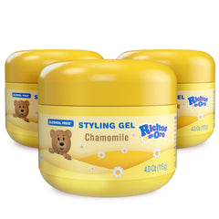 Ricitos de Oro Chamomile Hair Gel bottle for gentle daily styling of kids' hair