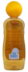 Lid of Ricitos de Oro Chamomile Shampoo doubles as a playful bath-time rattle