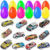 Ricluck Easter eggs with cars inside for colorful egg hunts and surprises