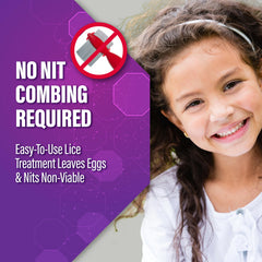 RID One and Done reduces nit combing for simple home treatment.